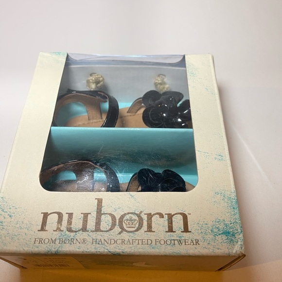 Nuborn Dahlia Sandal Black Patent Leather Size 3M - Picture 2 of 9